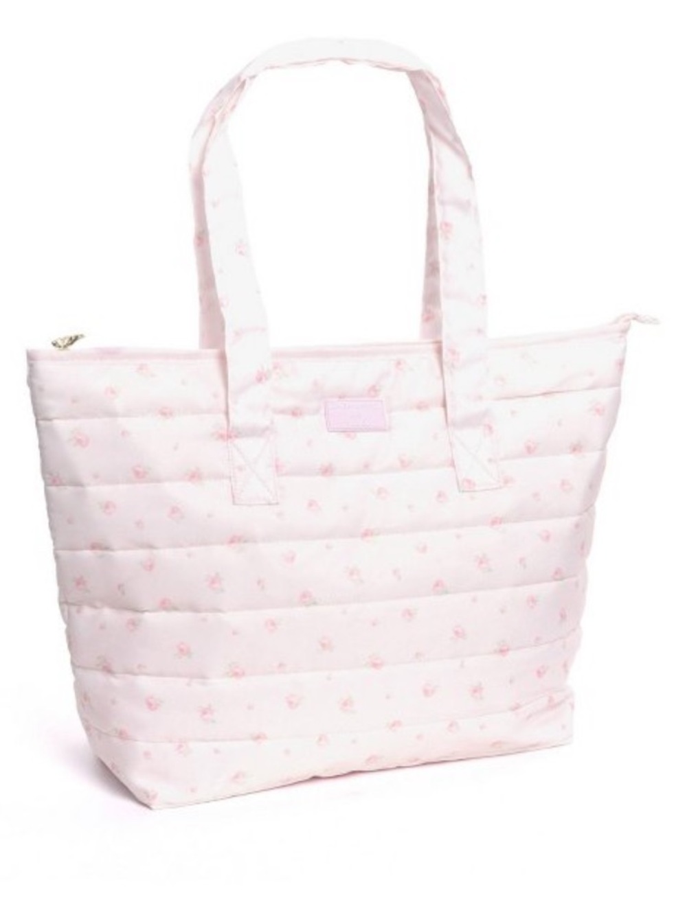 NWT LoveShackFancy xTarget- Yoobi Blooming Heirloom Quilted Tote- Ballet Bloom